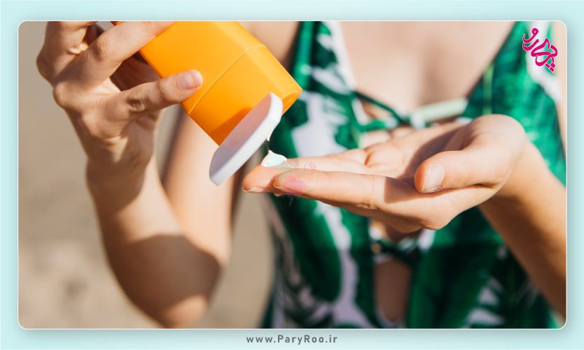 ضدآفتاب مناسب مدت زمان تمدید ضد آفتاب | پری رو